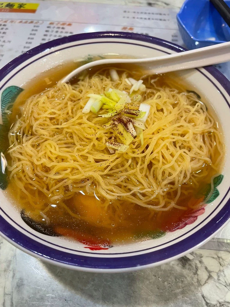 ร้านบะหมี่ฮ่องกง ร้านบะหมี่ฮ่องกงต้นฉบับดั้งเดิม ของกินฮ่องกง เที่ยวฮ่องกง