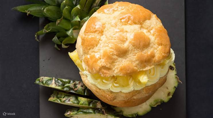 พิกัด Pineapple Bun ขนมปังสับปะรด ฮ่องกง