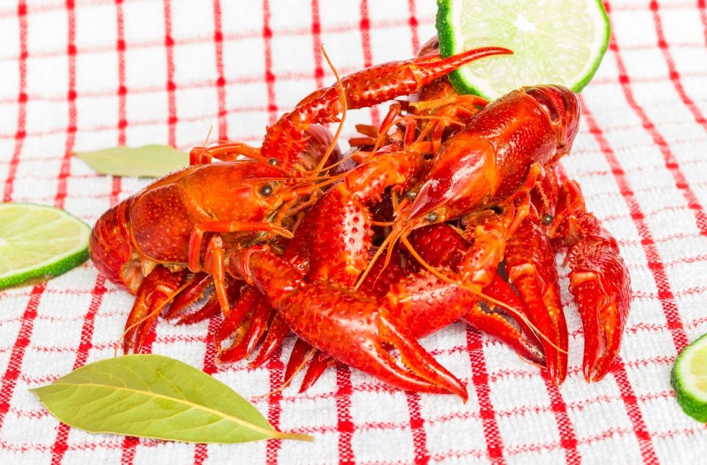 อาหารจีน กุ้ง