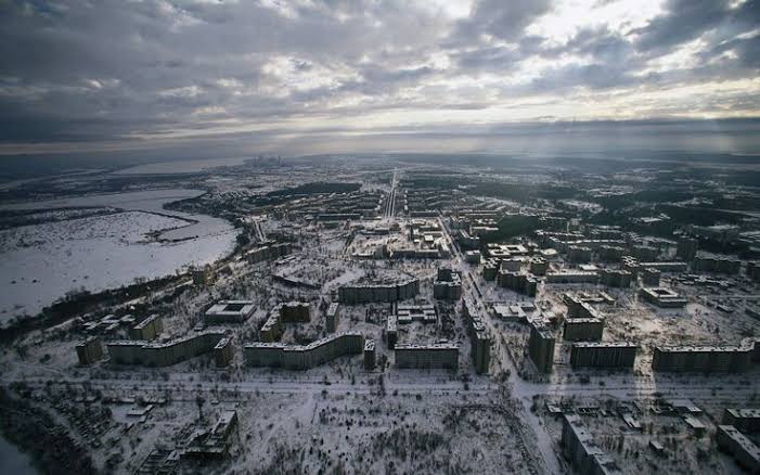 ปริปยัต (Pripyat) ทางตอนเหนือของยูเครน