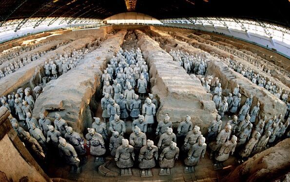 สุสานจิ๋นซีฮ่องเต้ ที่เที่ยวซีอาน