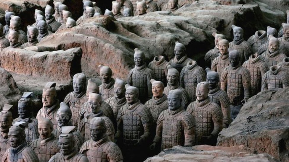 สุสานจิ๋นซีฮ่องเต้ ที่เที่ยวซีอาน