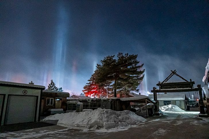 แสงเหนือ เที่ยวจีน ที่โม่เหอ