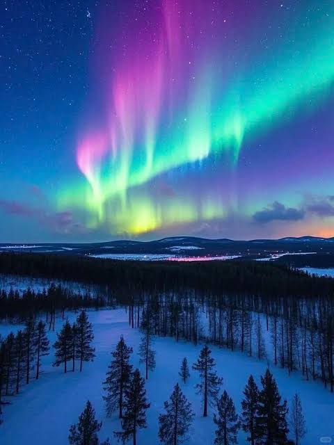 แสงเหนือ เที่ยวจีน ที่โม่เหอ