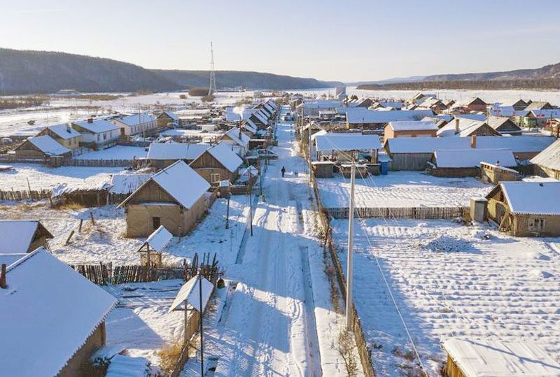 แสงเหนือ เที่ยวจีน ที่โม่เหอ