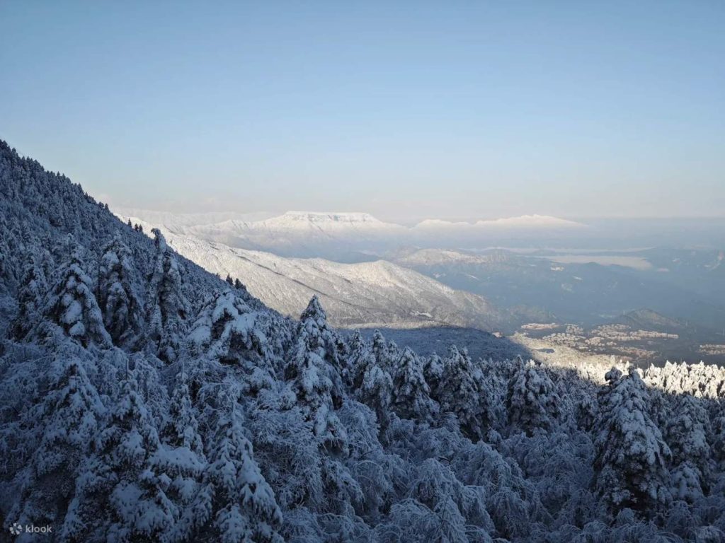 ภูเขาหิมะวาวู่ เที่ยวจีน ทัวร์จีน