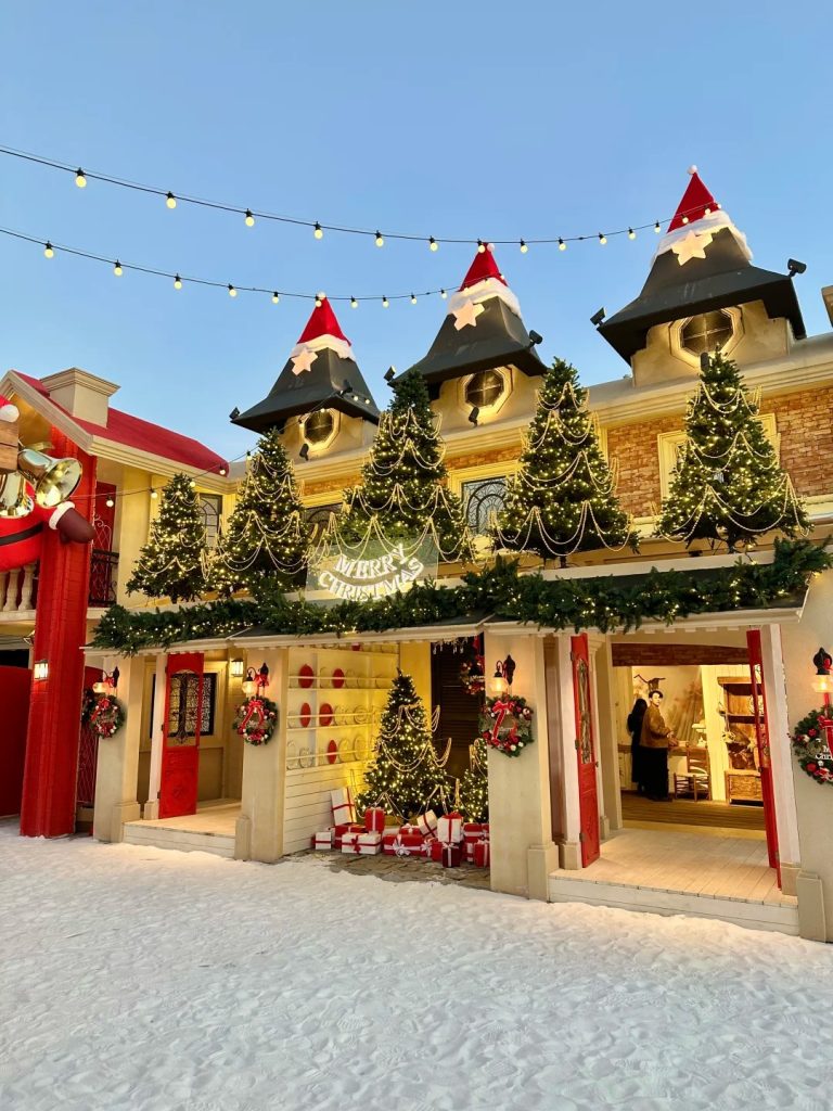 หมู่บ้านซานต้ากลางเซินเจิ้น กับคาเฟ่ BLUE CONCEPT Cafe & Farm