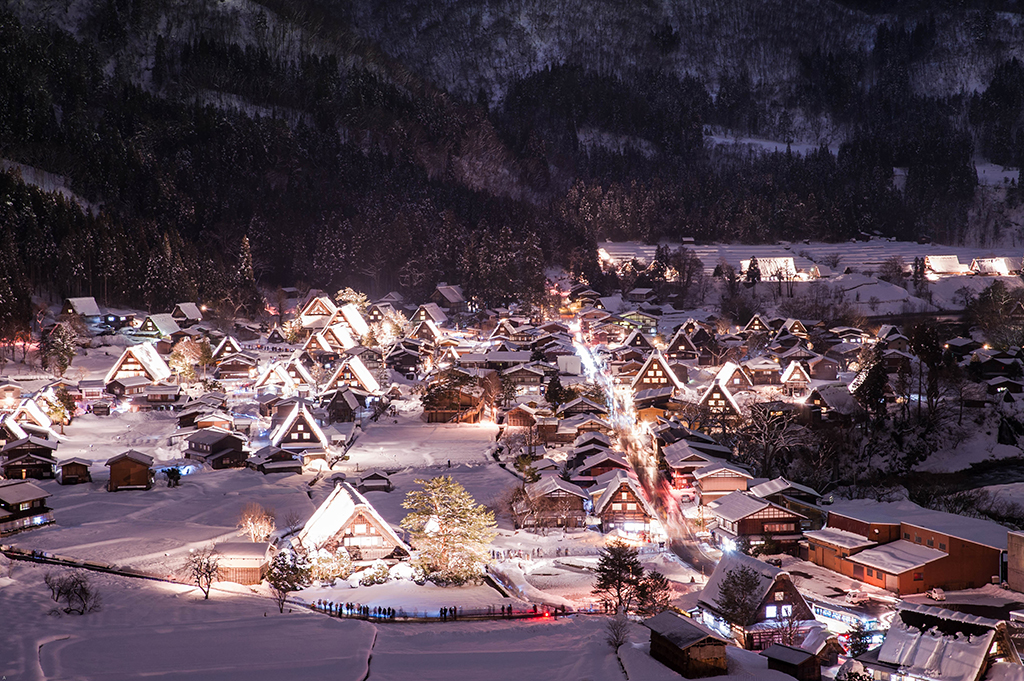 งานไฟประดับที่ญี่ปุ่น ชิราคาวาโกะ Shirakawa-go Light-Up 2026