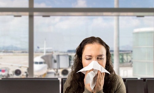 เป็นหวัดขึ้นเครื่องบินจะมีอันตรายไหม?