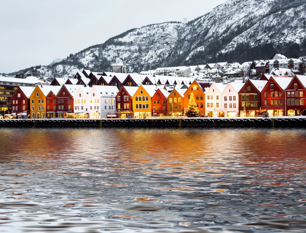 ท่าเรือบรีเก็น Bryggen (นอร์เวย์)