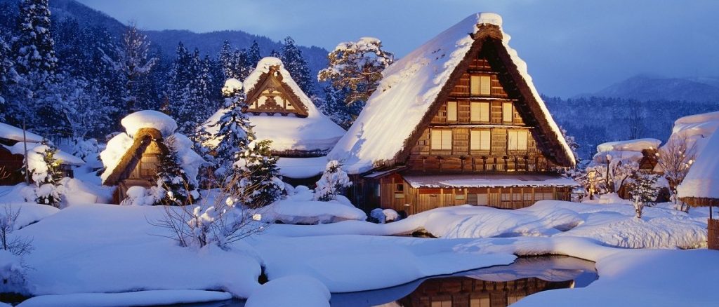 หมู่บ้านชิราคาวาโกะ ญี่ปุ่น