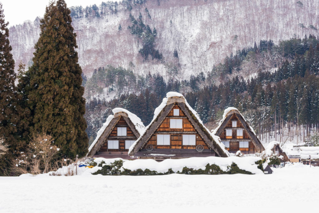 หมู่บ้านชิราคาวาโกะ ญี่ปุ่น