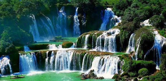 น้ำตกเต๋อเทียนธรรมชาติ ข้ามพรมแดน ที่ใหญ่ที่สุดในเอเชีย!