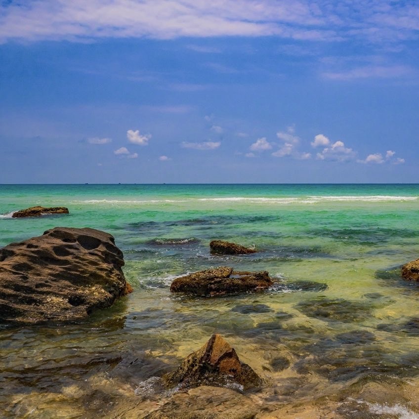 หาดไบ่สาว ฟูก๊วก เวียดนาม สวรรค์ของปลาดาว!