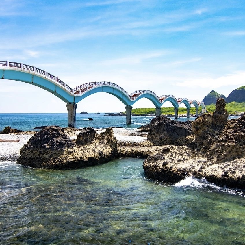 สะพานซานเซียนไถ ไต้หวัน