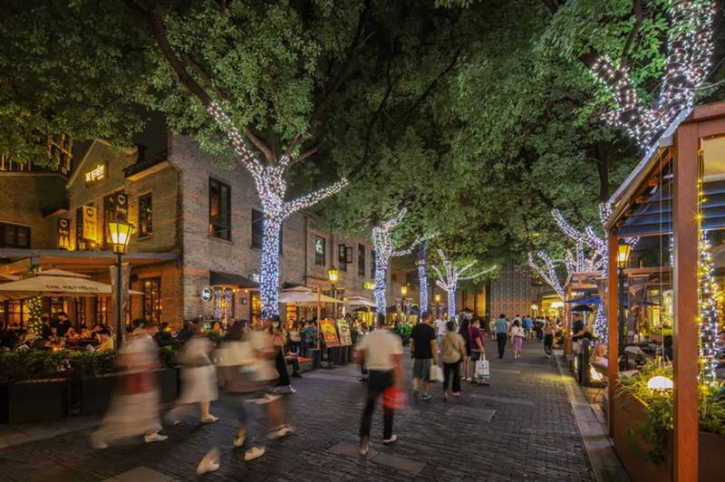 เที่ยวเซี่ยงไฮ้ กลางคืน 