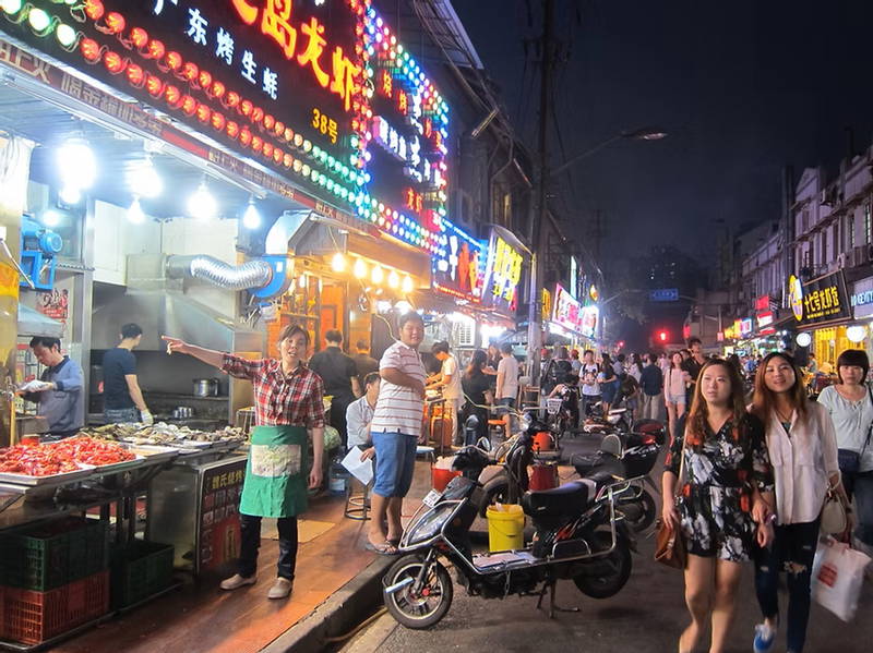 เที่ยวเซี่ยงไฮ้ กลางคืน 