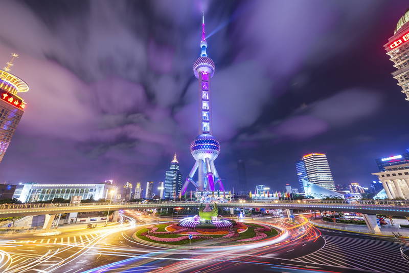 เที่ยวเซี่ยงไฮ้ กลางคืน 