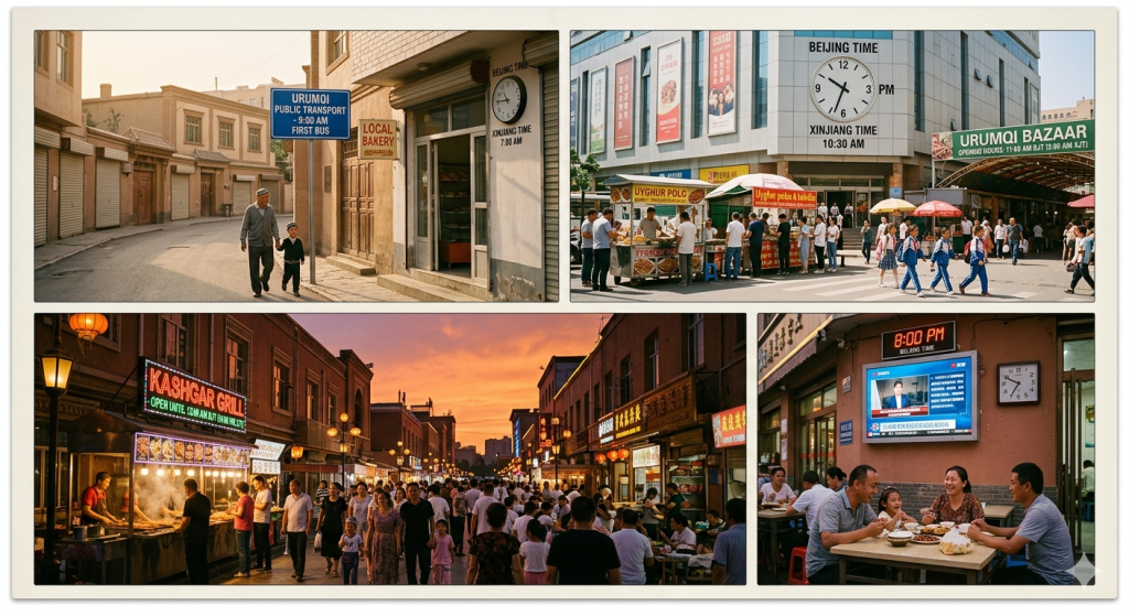 การนับเวลาในซินเจียง