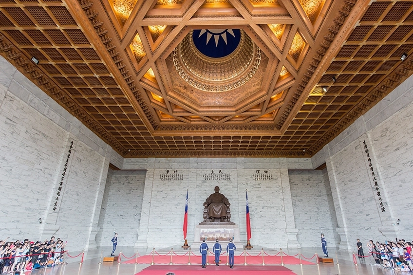 อนุสรณ์สถานเจียงไคเชก ที่เที่ยวไต้หวัน