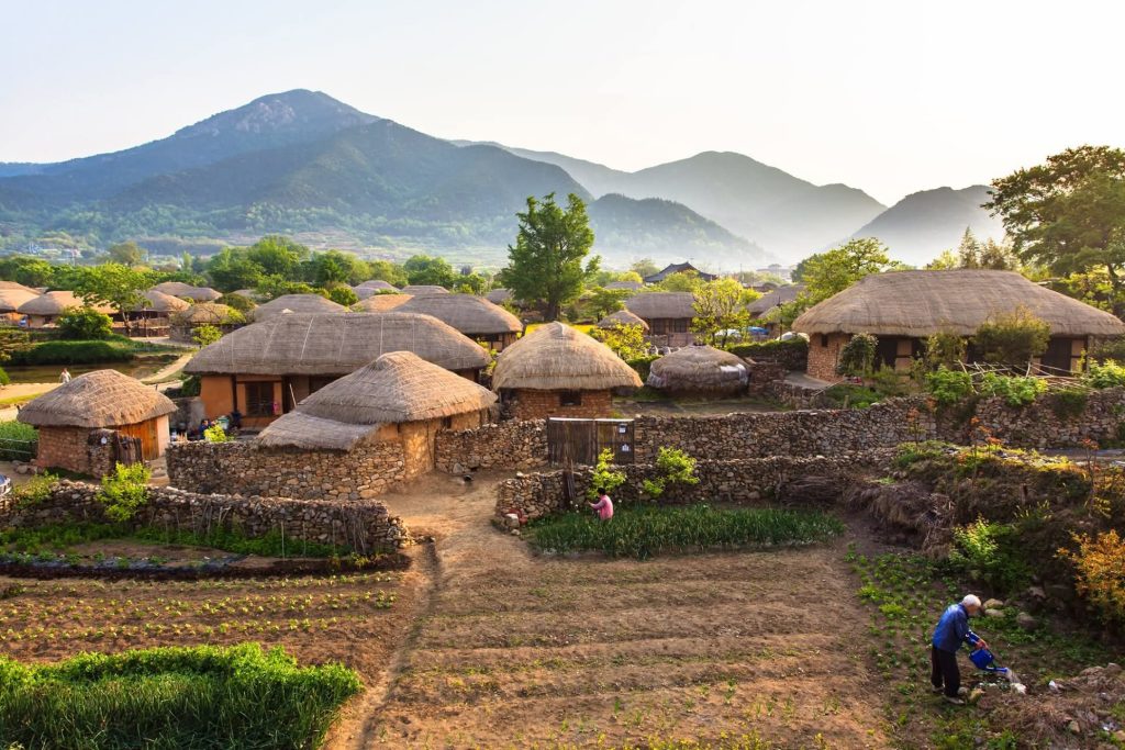 เที่ยวเกาหลี หมู่บ้านโบราณนากานอึบซอง