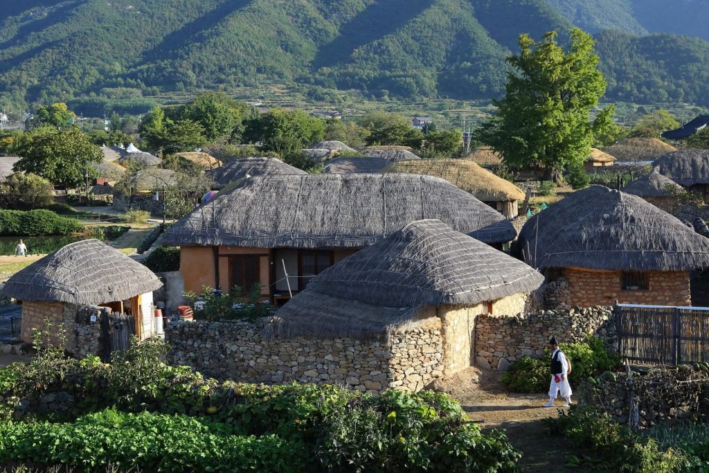 เที่ยวเกาหลี หมู่บ้านโบราณนากานอึบซอง