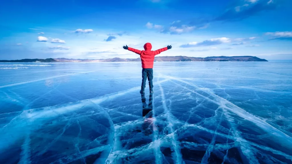 ทะเลสาบไบคาล ประเทศรัสเซีย