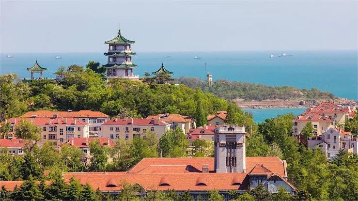 เที่ยว ภูเขาเสี้ยวหยูซาน เมืองชิงเต่า สวนยอดเขาแห่งศิลปะสี่สี!
