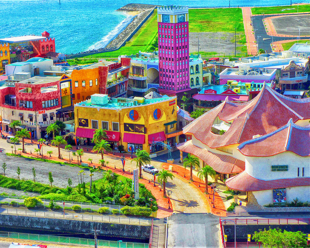 หมู่บ้านอเมริกัน มิฮามะ (Mihama American Village) เที่ยวโอกินาว่า เที่ยวญี่ปุ่น ทัวร์โอกินาว่า ทัวร์ญี่ปุ่น