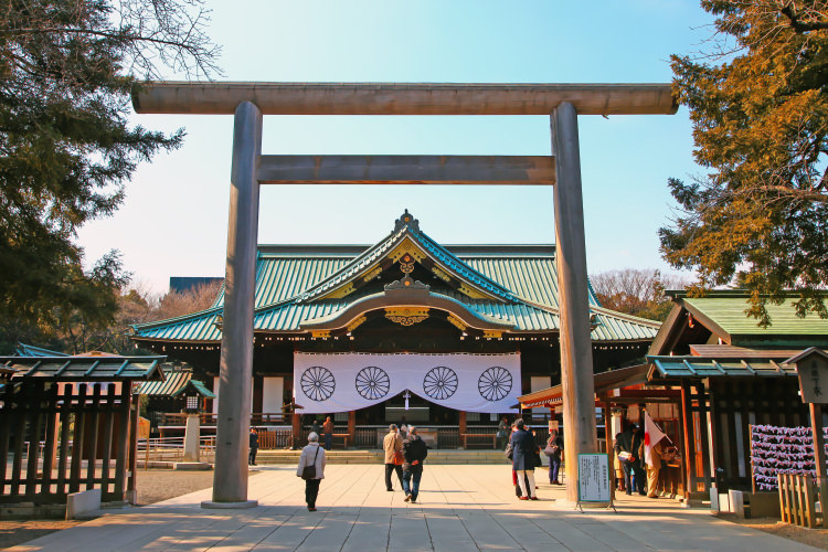 ศาลเจ้ายาสุคุนิ (Yasukuni Shrine) เที่ยวโตเกียว เที่ยวญี่ปุ่น ทัวร์โตเกียว ทัวร์ญี่ปุ่น