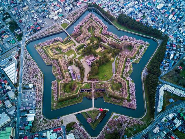 Fort Goryokaku , ป้อมโกเรียวคาคุ ที่เที่ยวฮอกไกโด ที่เที่ยวญี่ปุ่น ทัวร์ฮอกไกโด ทัวร์ญี่ปุ่น