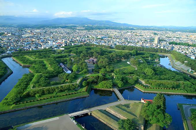Fort Goryokaku , ป้อมโกเรียวคาคุ ที่เที่ยวฮอกไกโด ที่เที่ยวญี่ปุ่น ทัวร์ฮอกไกโด ทัวร์ญี่ปุ่น