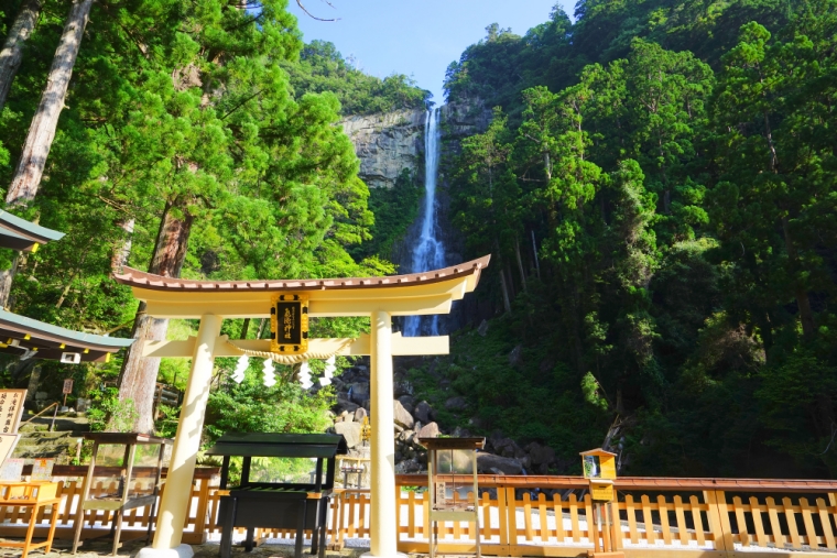น้ำตกนาชิ (Nachi Falls) วาคายามะ (Wakayama) คันไซ ญี่ปุ่น