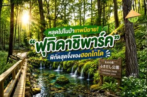 หลุดไปในป่าเทพนิยาย! "ฟุกิดาชิพาร์ค" พิกัดสุดจึ้งของฮอกไกโด