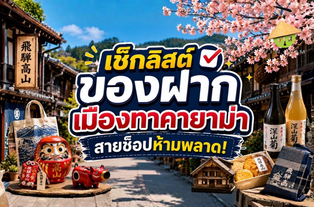 ทาคายาม่ากินร้านไหนดี? มัดรวมพิกัดลับที่สายกินต้องเช็กอิน