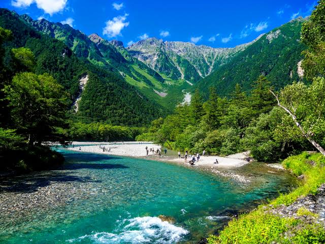 คามิโคจิ (上高地 : Kamikochi) อุทยานชูบุ ซังกากุ (Chubu Sangaku National Park) เที่ยวนากาโนะ เที่ยวญี่ปุ่น