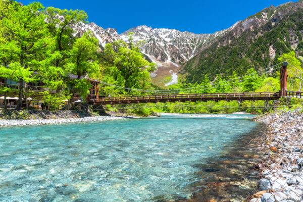 คามิโคจิ (上高地 : Kamikochi) อุทยานชูบุ ซังกากุ (Chubu Sangaku National Park) เที่ยวนากาโนะ เที่ยวญี่ปุ่น