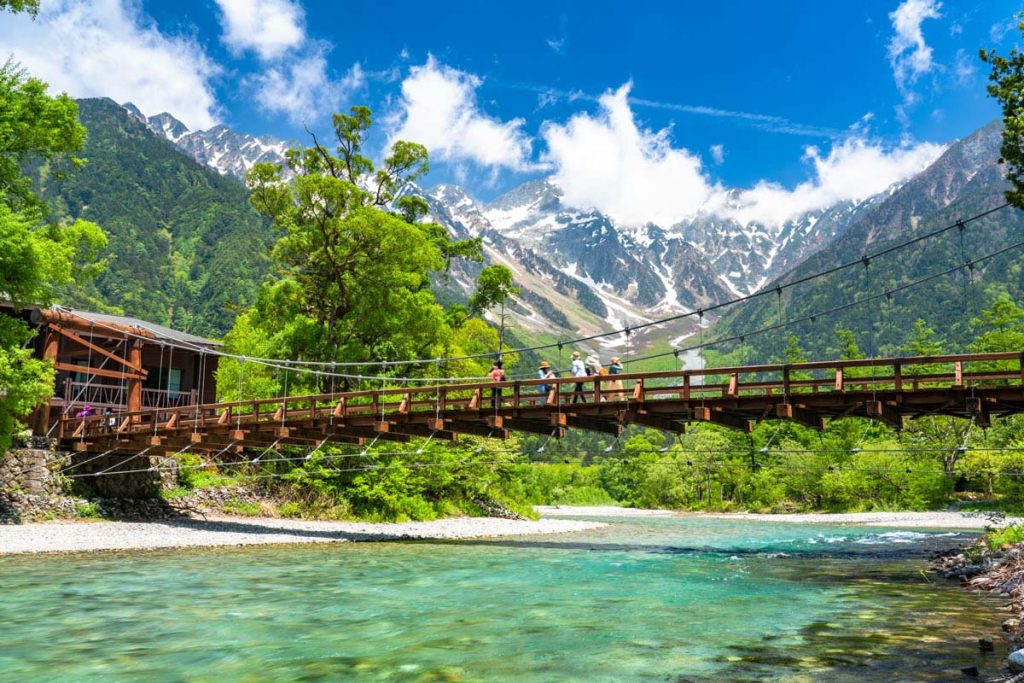 คามิโคจิ (上高地 : Kamikochi) อุทยานชูบุ ซังกากุ (Chubu Sangaku National Park) เที่ยวนากาโนะ เที่ยวญี่ปุ่น