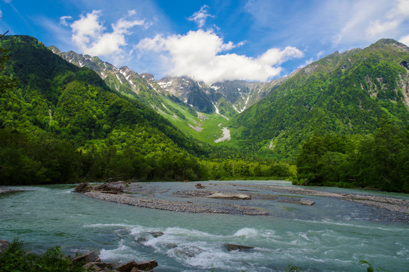 คามิโคจิ (上高地 : Kamikochi) อุทยานชูบุ ซังกากุ (Chubu Sangaku National Park) เที่ยวนากาโนะ เที่ยวญี่ปุ่น