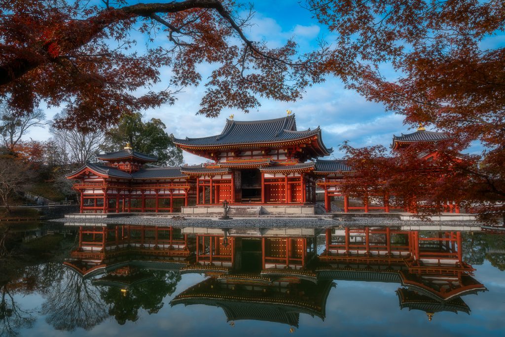 วัดเบียวโดอิน (Byodo-in Temple) เมืองอุจิ (Uji) เที่ยวเกียวโต (Kyoto) เที่ยวญี่ปุ่น ทัวร์เกียวโต ทัวร์ญี่ปุ่น