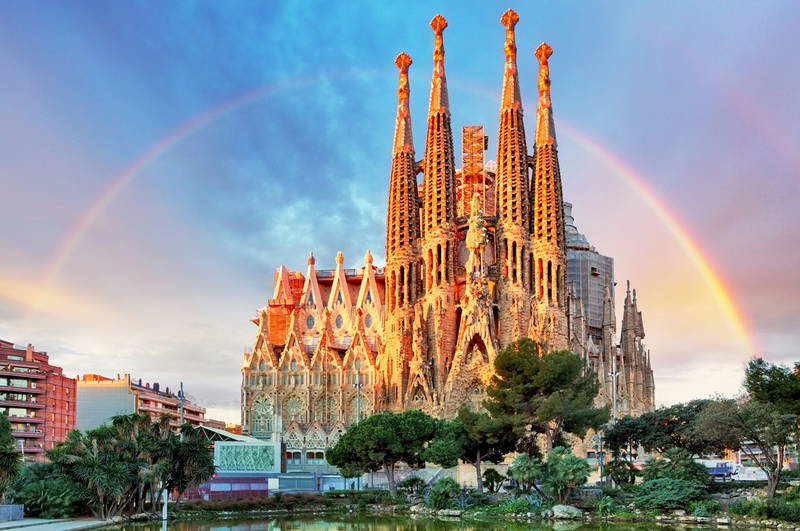 Sagrada Familia มหาวิหารบาร์เซโลนา