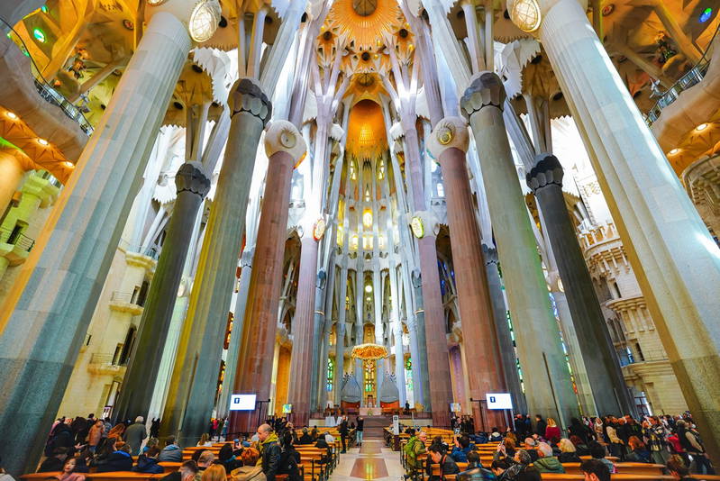 Sagrada Familia มหาวิหารบาร์เซโลนา