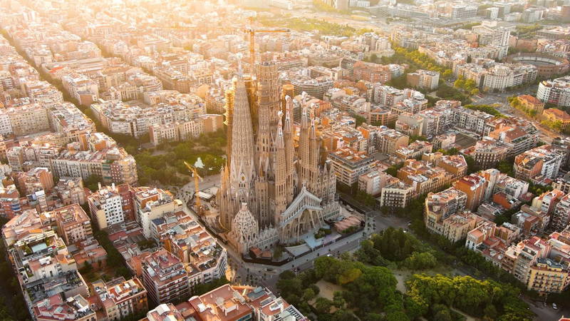 Sagrada Familia มหาวิหารบาร์เซโลนา
