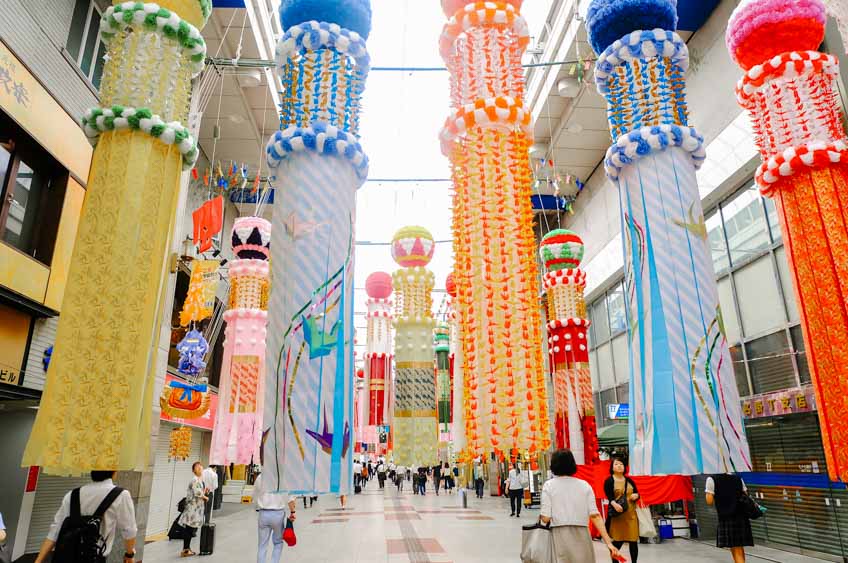 เทศกาลทานาบาตะ Tanabata เที่ยวญี่ปุ่น ทัวร์ญี่ปุ่น
