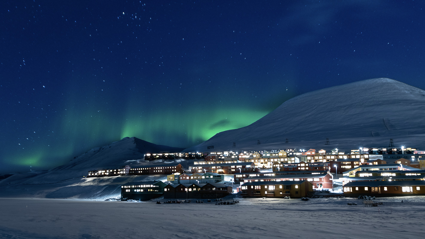 ลองเยียร์เบียน หรือ ลองเยียร์บีเยน Longyearbyen หมู่เกาะสฟาลบาร์ด Svalbard เที่ยวนอร์เวย์ ทัวร์นอร์เวย์
