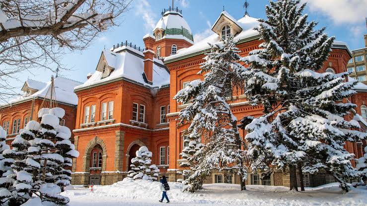 ศาลาว่าการเมืองฮอกไกโดหลังเก่า (Former Hokkaido Government Office Building) ทำเนียบอิฐแดง (Red Brick Office) ที่เที่ยวฮอกไกโด ที่เที่ยวญี่ปุ่น ทัวร์ฮอกไกโด ทัวร์ญี่ปุ่น