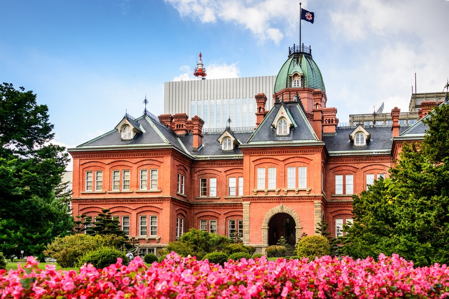 ศาลาว่าการเมืองฮอกไกโดหลังเก่า (Former Hokkaido Government Office Building) ทำเนียบอิฐแดง (Red Brick Office) ที่เที่ยวฮอกไกโด ที่เที่ยวญี่ปุ่น ทัวร์ฮอกไกโด ทัวร์ญี่ปุ่น