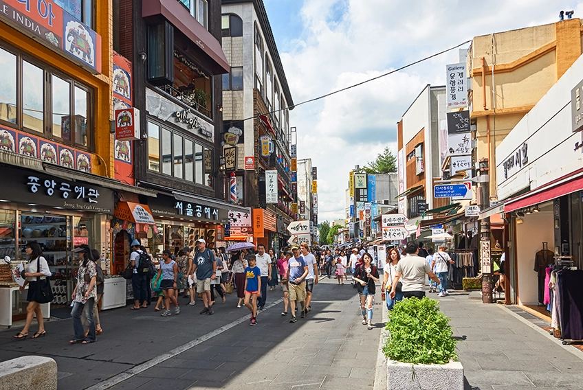ย่านอินซาดง Insa-dong ที่เที่ยวเกาหลี ทัวร์เกาหลี