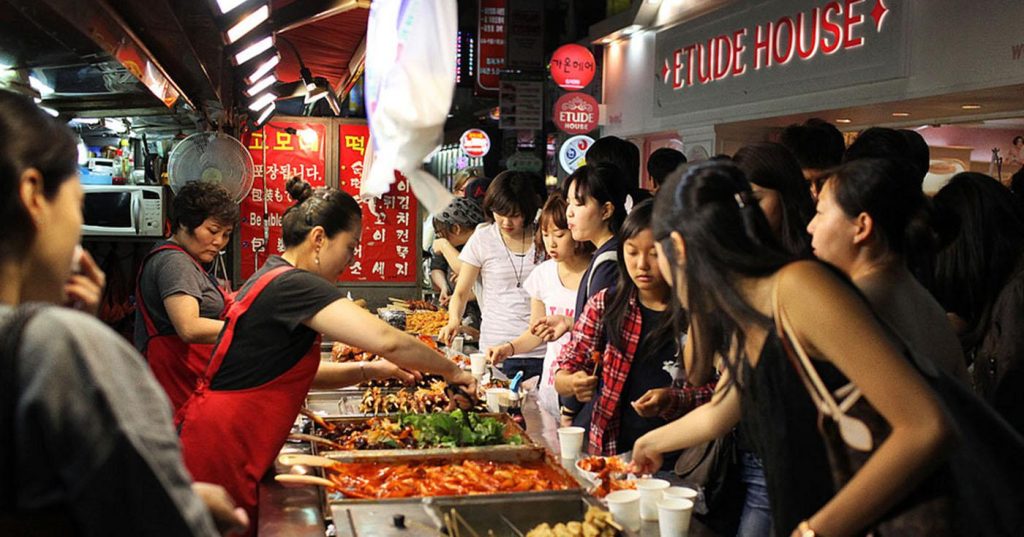 เมียงดง Myeong-dong เที่ยวเกาหลี ทัวร์เกาหลี