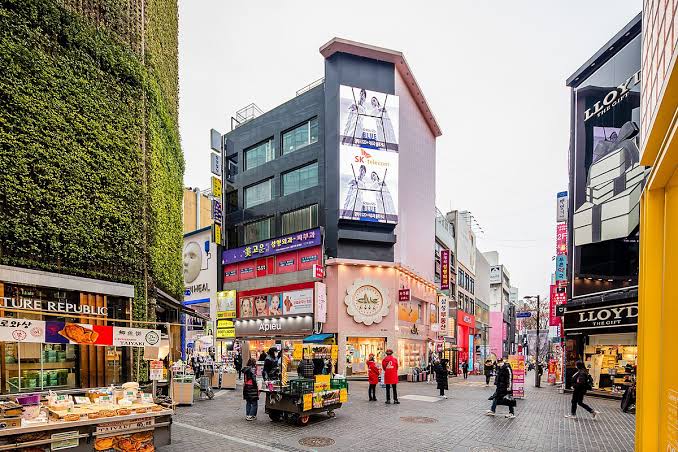 เมียงดง Myeong-dong เที่ยวเกาหลี ทัวร์เกาหลี